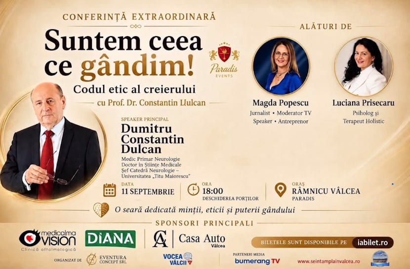 profesor Constantin Dulcan susține conferința despre creier și gânduri profesor Constantin Dulcan susține conferința despre creier și gânduri