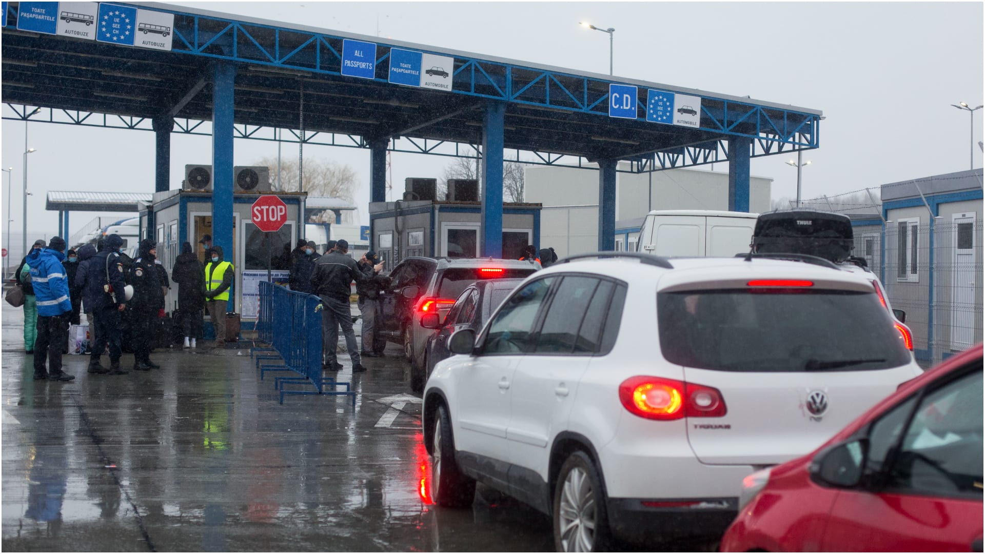 Traficul prin punctul de frontieră Isaccea – Orlivka a fost reluat