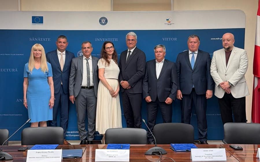 Semnarea contractului de finanțare pentru infrastructură în Vâlcea Semnarea contractului de finanțare pentru infrastructură în Vâlcea