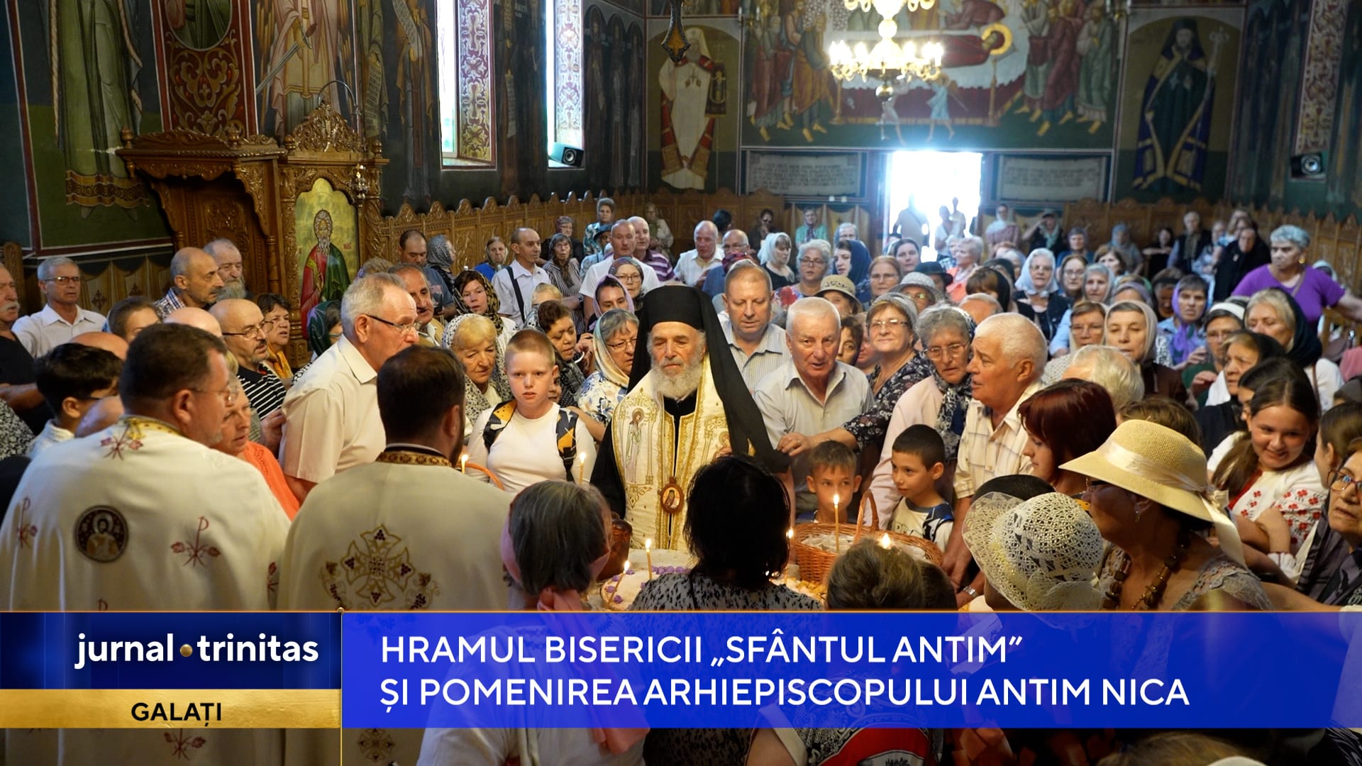 Biserica „Sfântul Antim” din Galați a sărbătorit hramul și a pomenit Arhiepiscopul Antim Nica