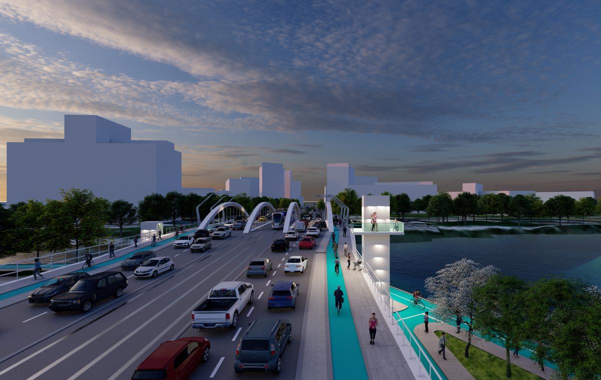Podul Solventul din Timișoara va fi construit în doi ani, după semnarea contractului