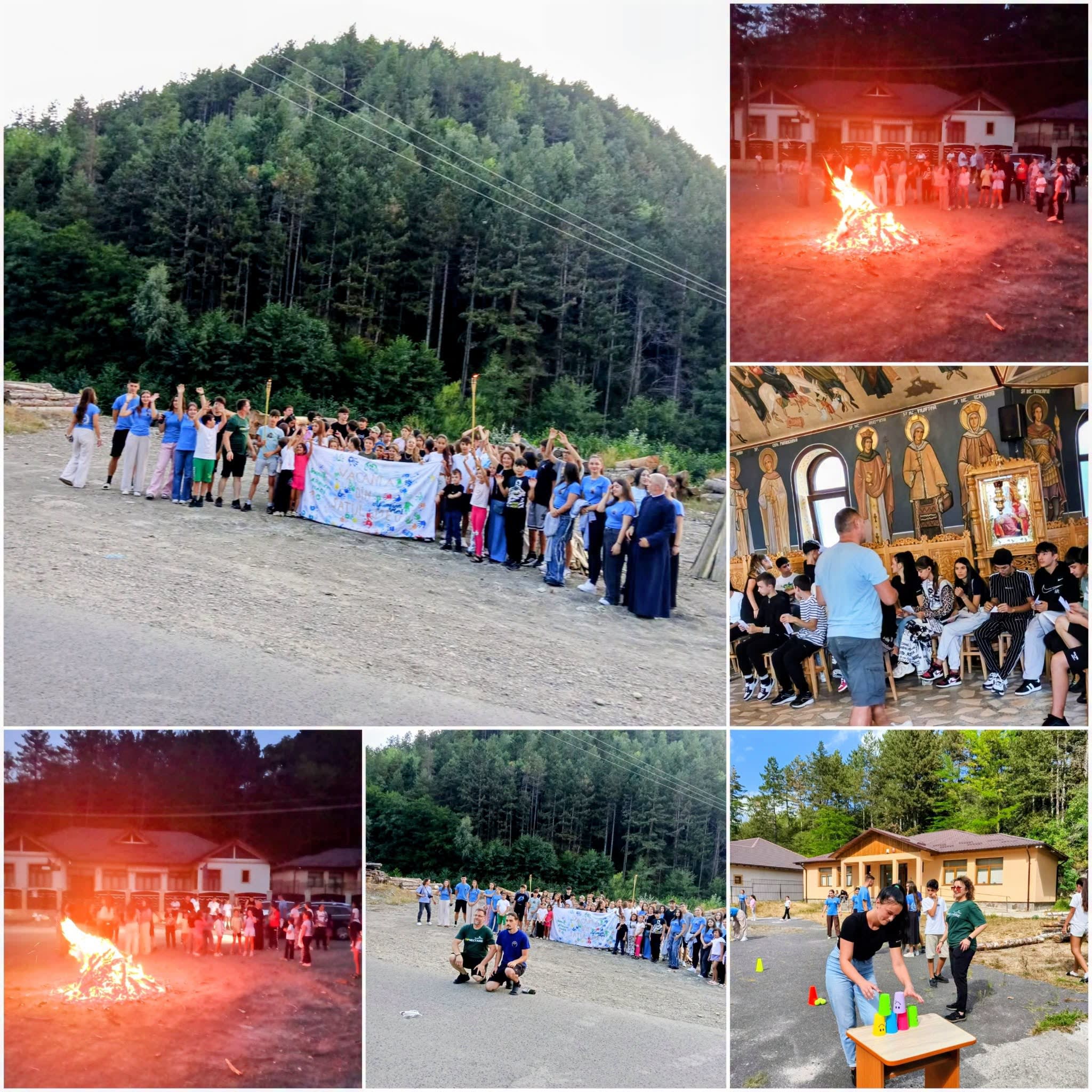 copii participanți la activități în satul Coza, Vrancea copii participanți la activități în satul Coza, Vrancea