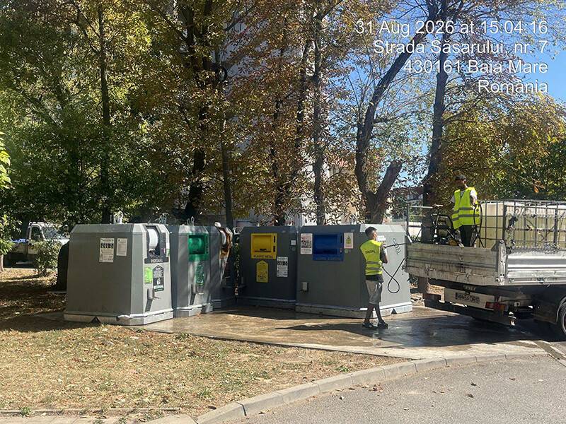 platforme de colectare a deșeurilor în Baia Mare, echipamente de supraveghere platforme de colectare a deșeurilor în Baia Mare, echipamente de supraveghere