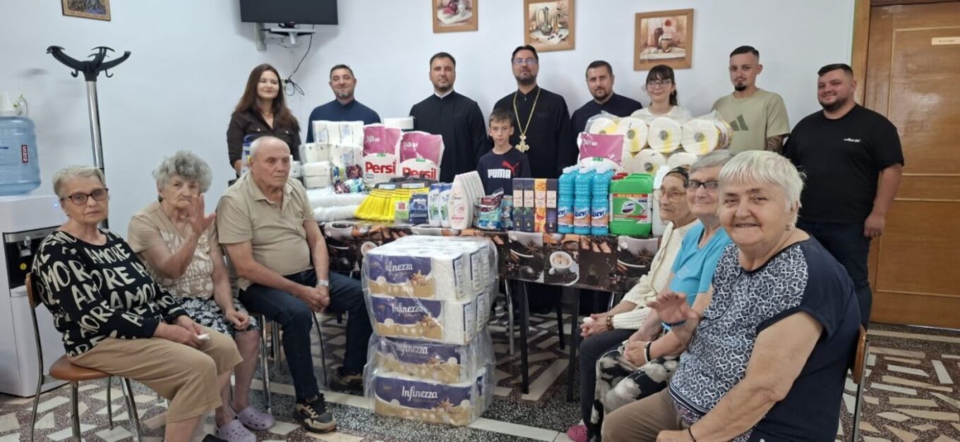 Preoții din Pucioasa au desfășurat o acțiune social-filantropică la căminul pentru vârstnici