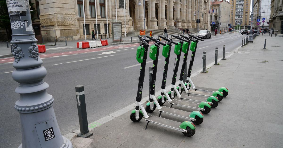 trotinete electrice interzise în parcurile din București trotinete electrice interzise în parcurile din București