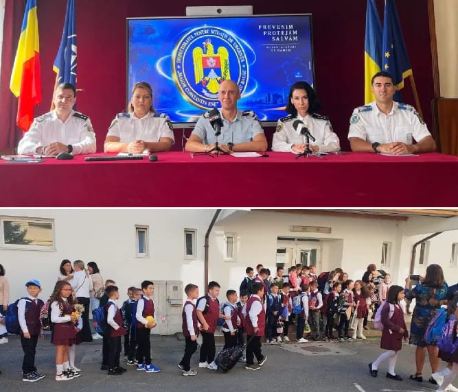 Polițiștii, pompierii și jandarmii din Bacău intensifică măsurile de siguranță pentru noul an școlar