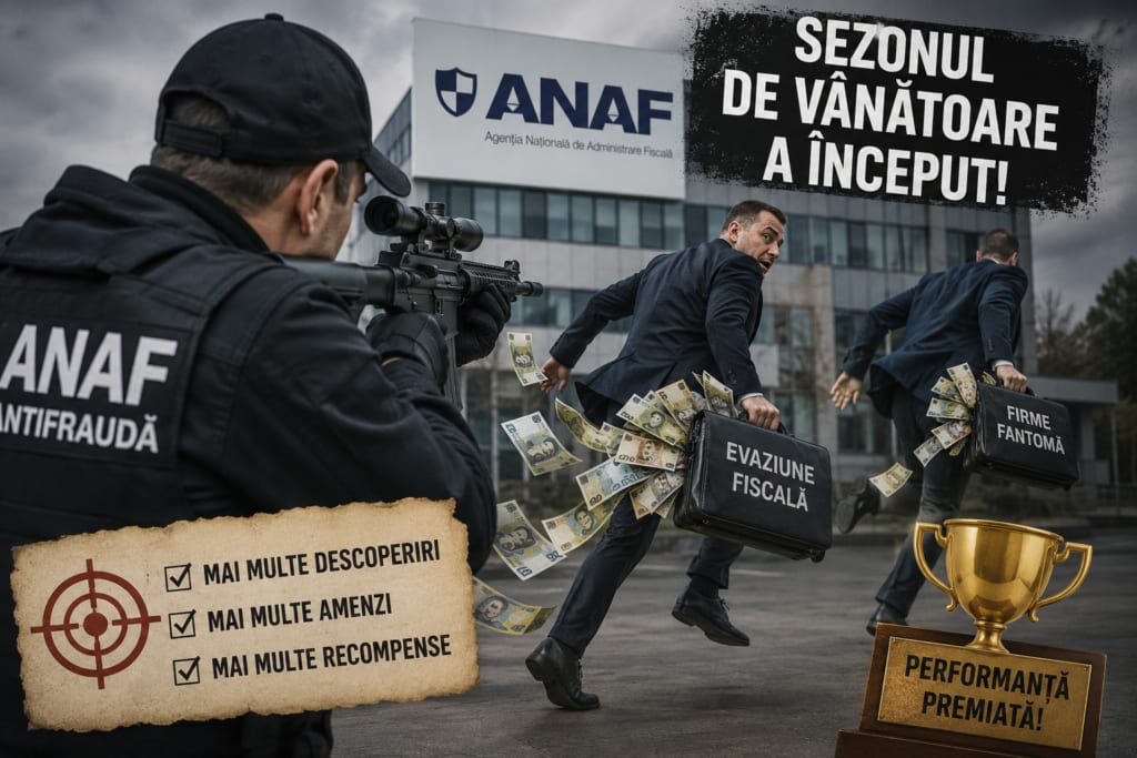 ANAF a lansat noul sistem de stimulare pentru inspectorii fiscali în lupta cu evaziunea
