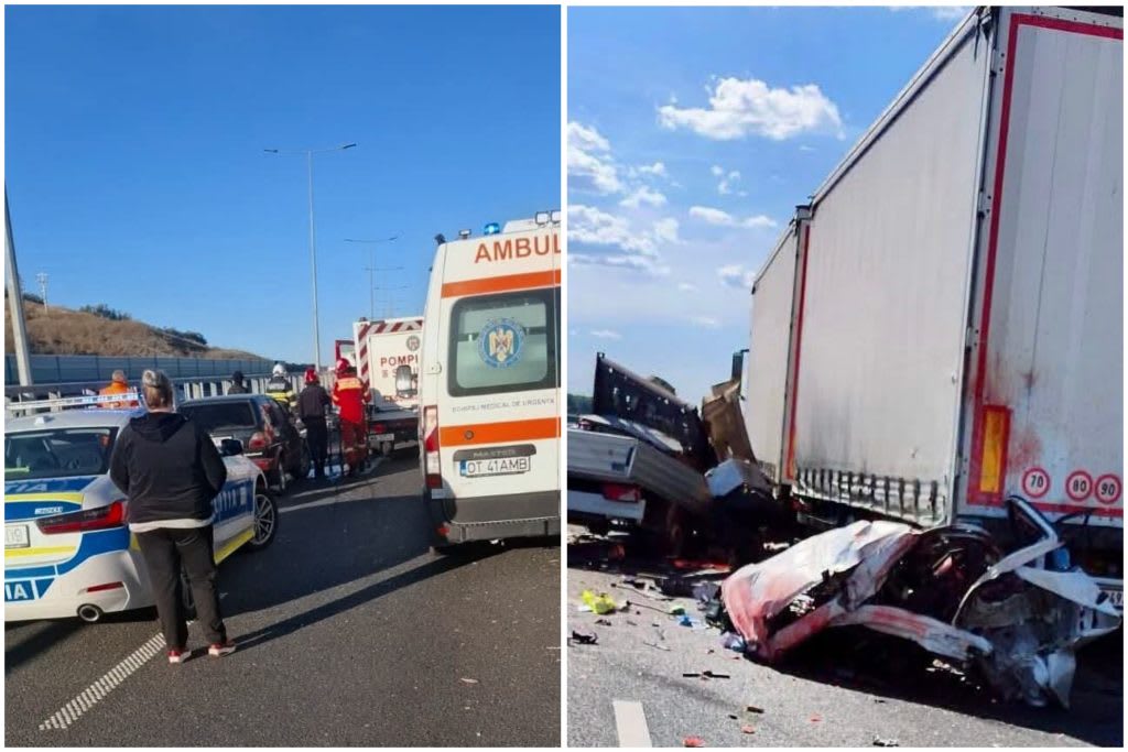 Accident grav pe DEx12: trei morți și trafic blocat între Negreni și Valea Mare