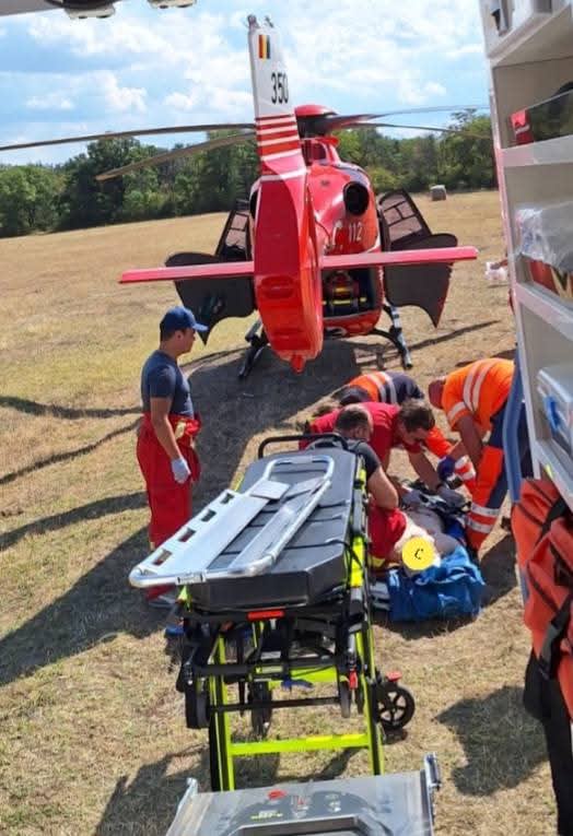 Un bărbat de 25 de ani a fost salvat în ultima clipă din pădurea Horga