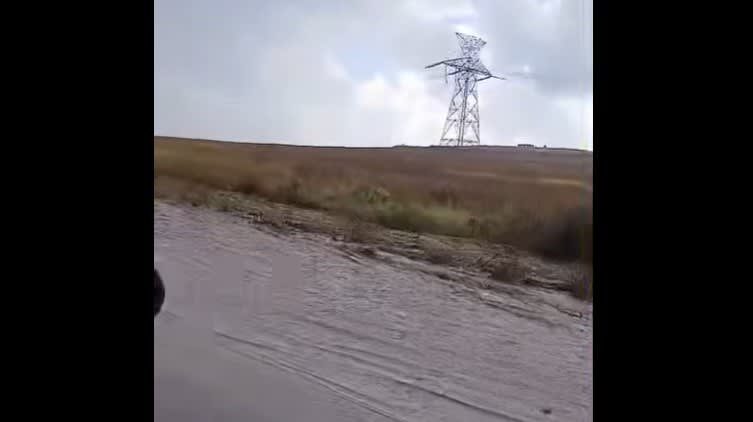 trafic rutier în condiții meteo severe în Dobrogea