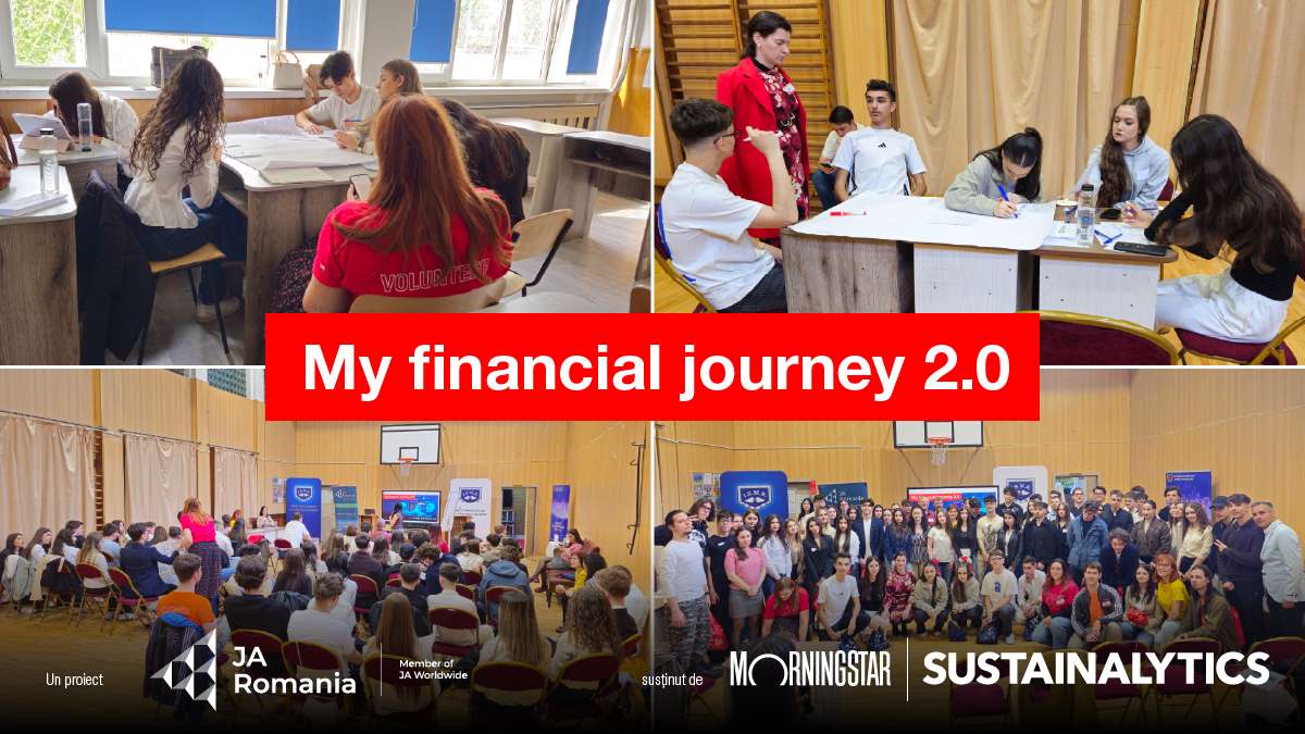 A avut loc cea de-a doua ediție a proiectului de educație financiară My Financial Journey 2.0