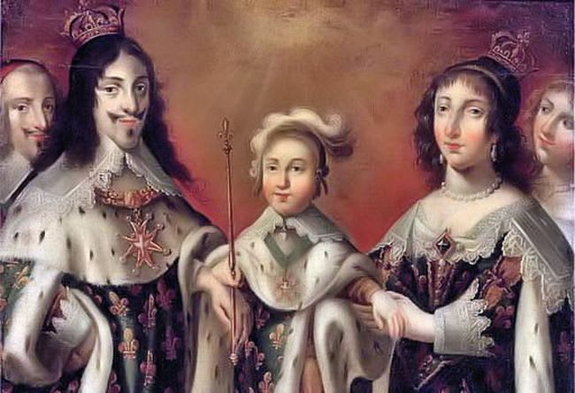 Nașterea lui Ludovic al XIV-lea, la 5 septembrie 1638, a avut loc după o noapte de furtună