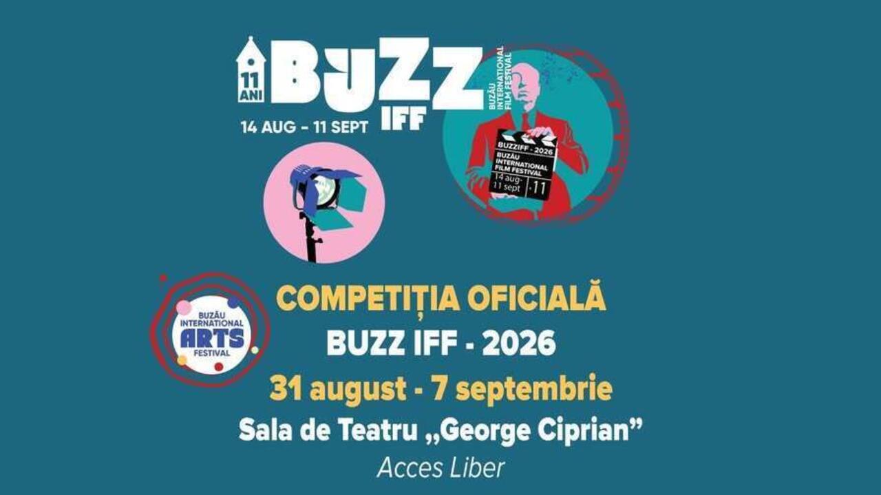 Buzăul devine, timp de opt zile, scena cinematografiei de autor. Filme din peste 20 de țări, la BUZZ IFF 2026