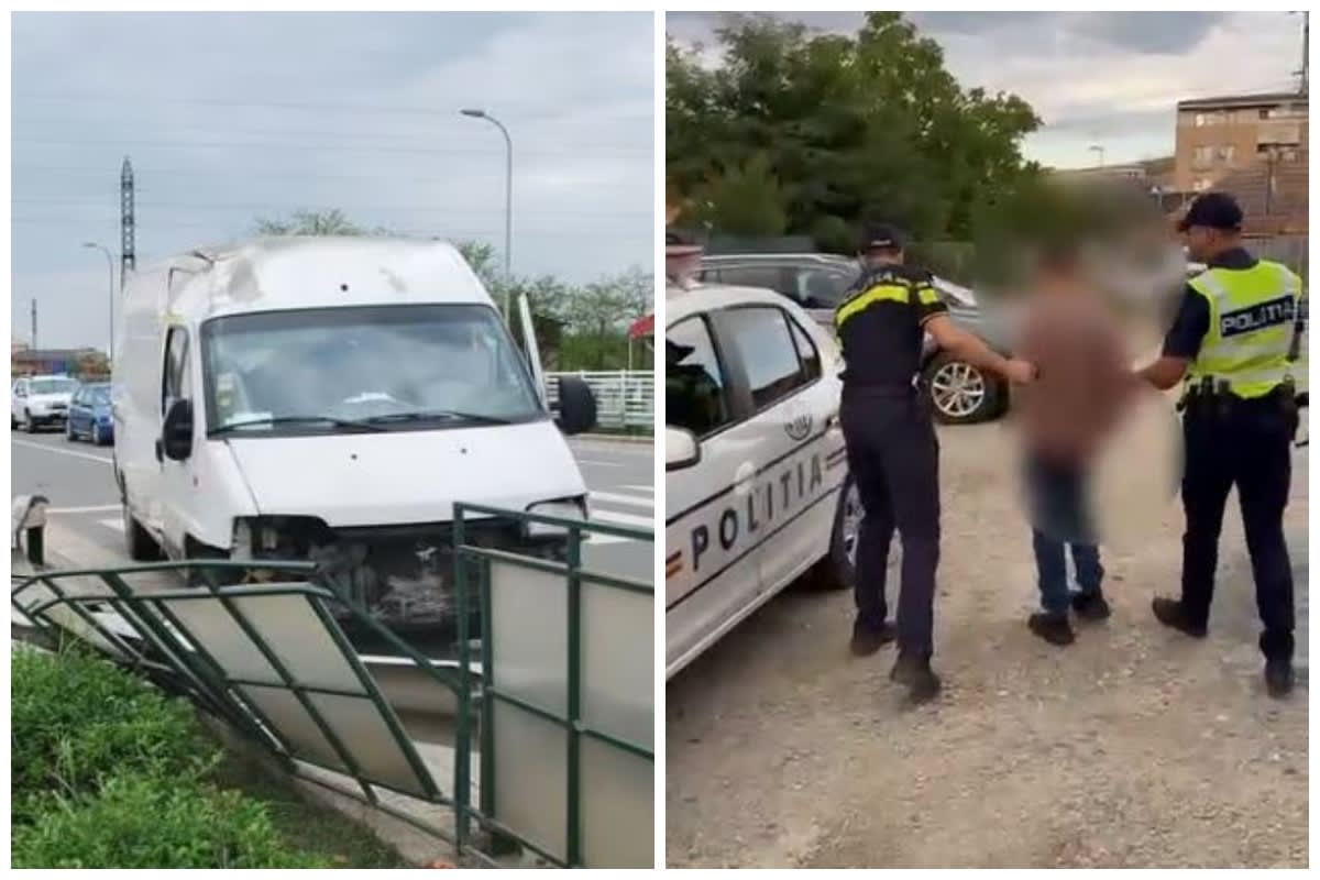 Un tânăr de 18 ani, reținut după ce a furat o autoutilitară și a condus sub influența alcoolului la Cluj