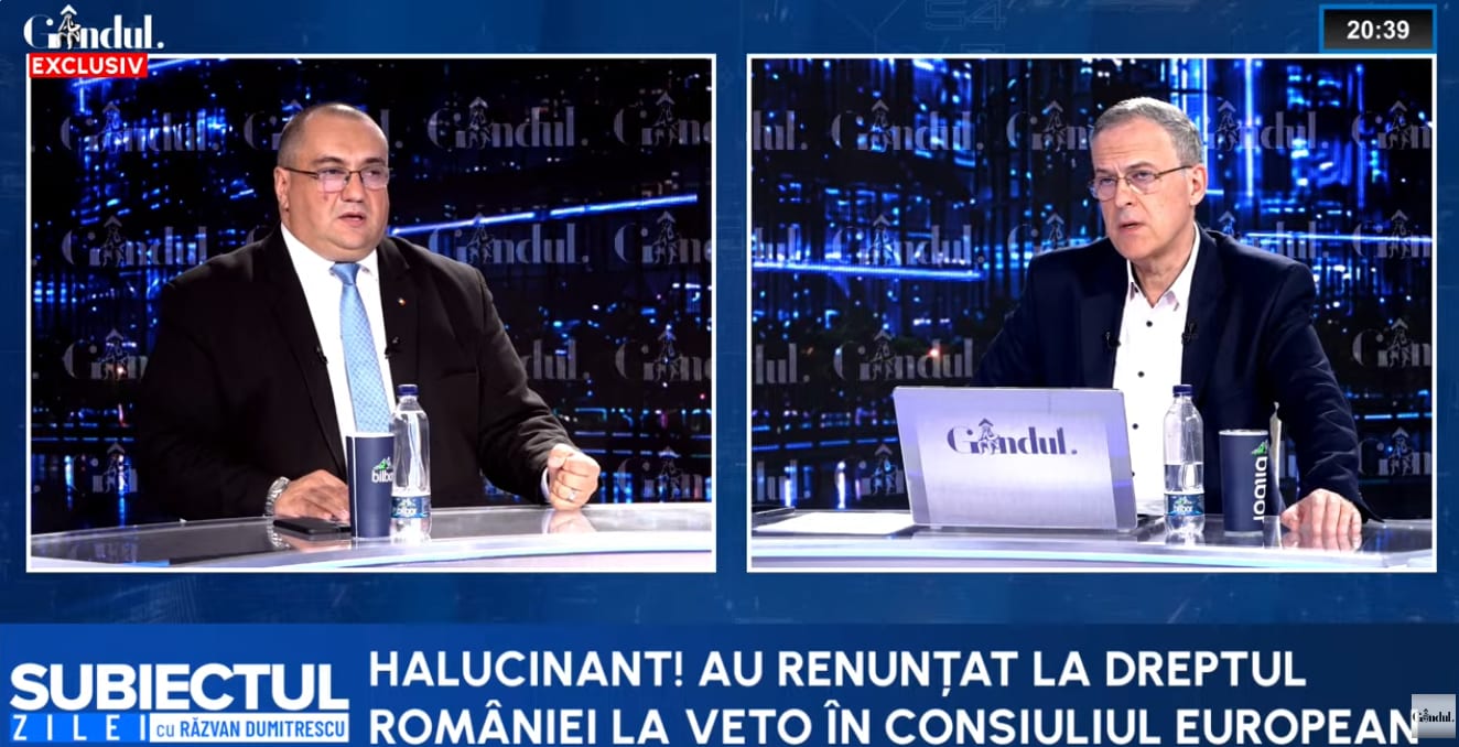 Cristian Terheș în studio, discuție despre Legea Fritz Cristian Terheș în studio, discuție despre Legea Fritz