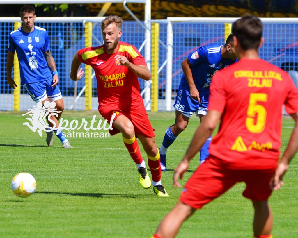 SCM Zalău obține prima victorie din sezonul de fotbal după înfrângerea din prima etapă