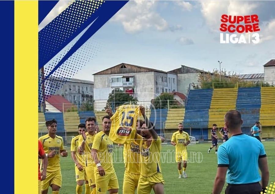 Flacăra Moreni a câștigat clar meciul cu ACS Urban Titu cu scorul de 5-0