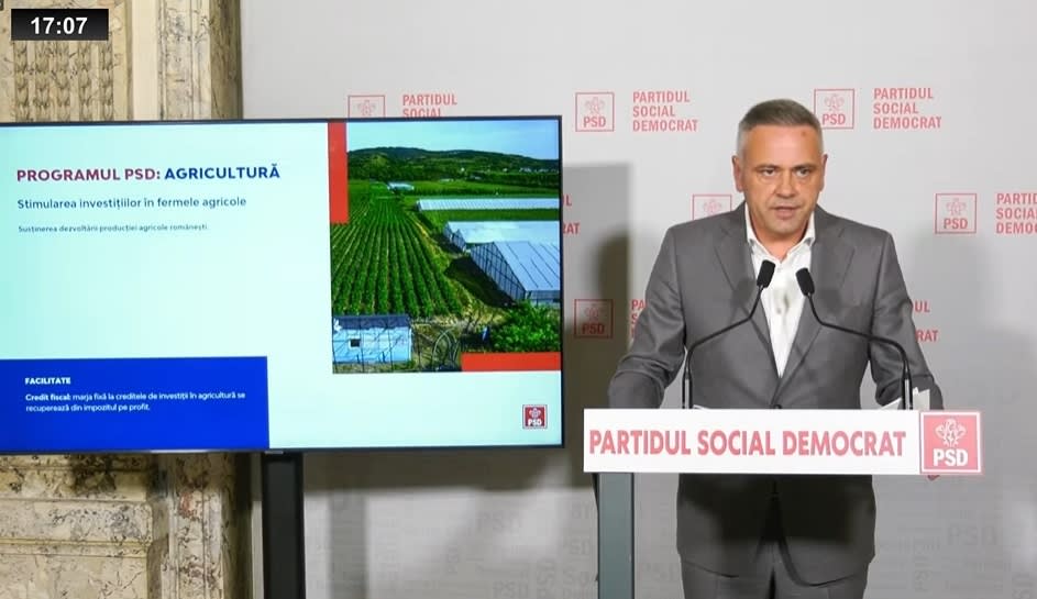 Florin Barbu cere plecarea lui Bolojan din guvern pentru susținerea agriculturii românești