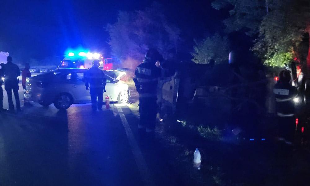 Accident grav pe DN72 în Mija, trei persoane au fost rănite