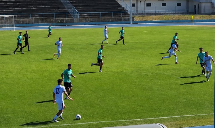 fotbal echipă CSM Lugoj în meci