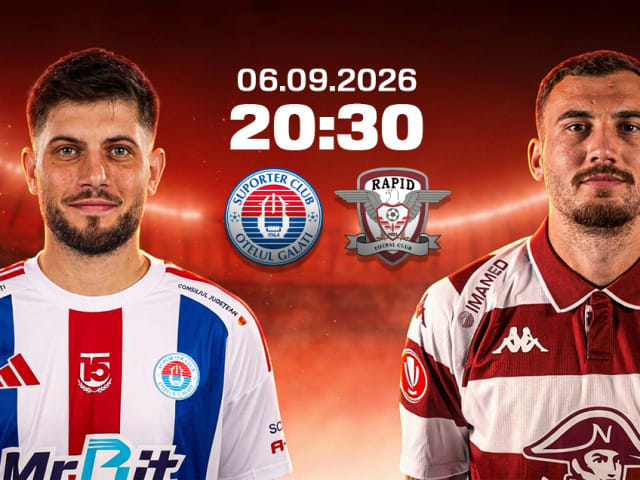 Oțelul - Rapid, live pe Digi Sport 1, duminică, 6 septembrie, ora 20:30