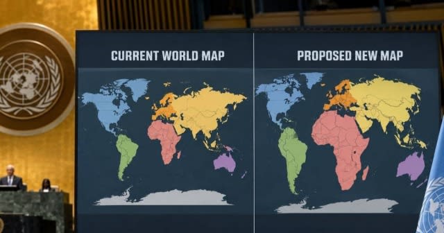hartă mondială reprezentare corectă a lumii