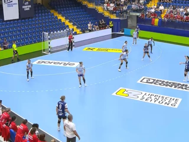 Gloria Bistrița a câștigat cu 28-23 primul meci în Champions League