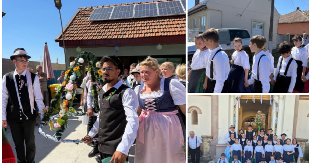Ceremonie tradițională Kerwei la Buziaș, parade și bal