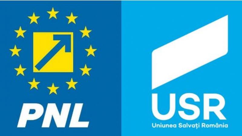 semnarea acordului de colaborare parlamentară între USR și PNL semnarea acordului de colaborare parlamentară între USR și PNL