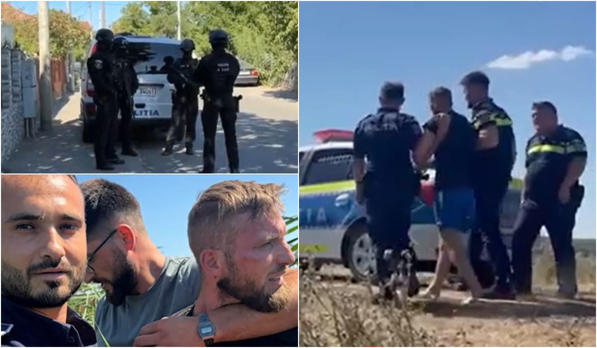 Fugarul moldovean, prins pe un câmp din Dolj după furtul unei mașini din Bulgaria