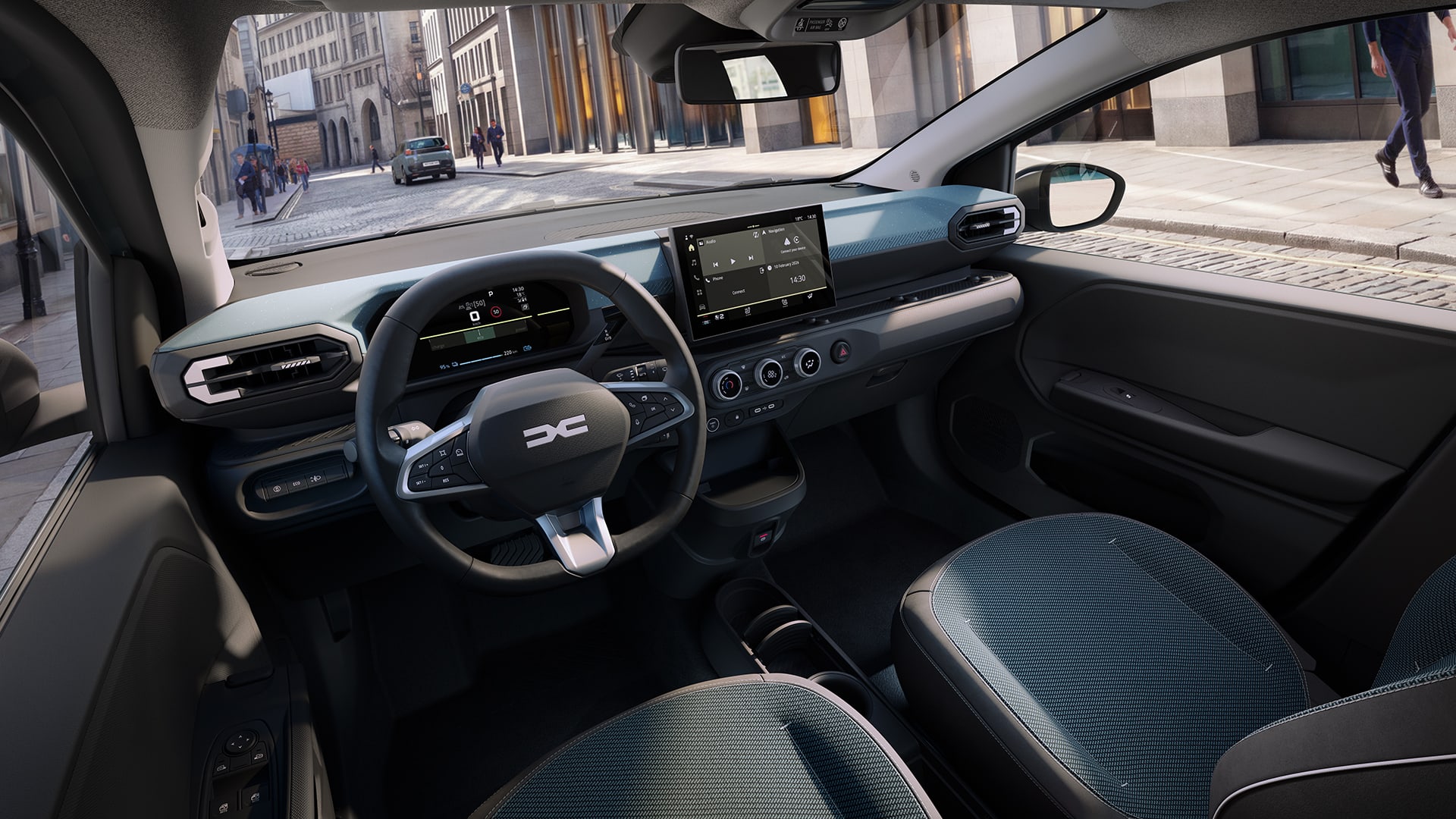 Noul model Dacia Spring electric, design modern și interior spațios Noul model Dacia Spring electric, design modern și interior spațios