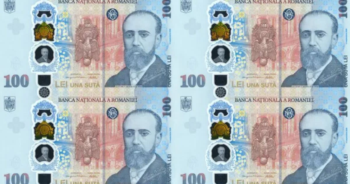 BNR a lansat bancnotă aniversară de 100 de lei, disponibilă din 14 septembrie