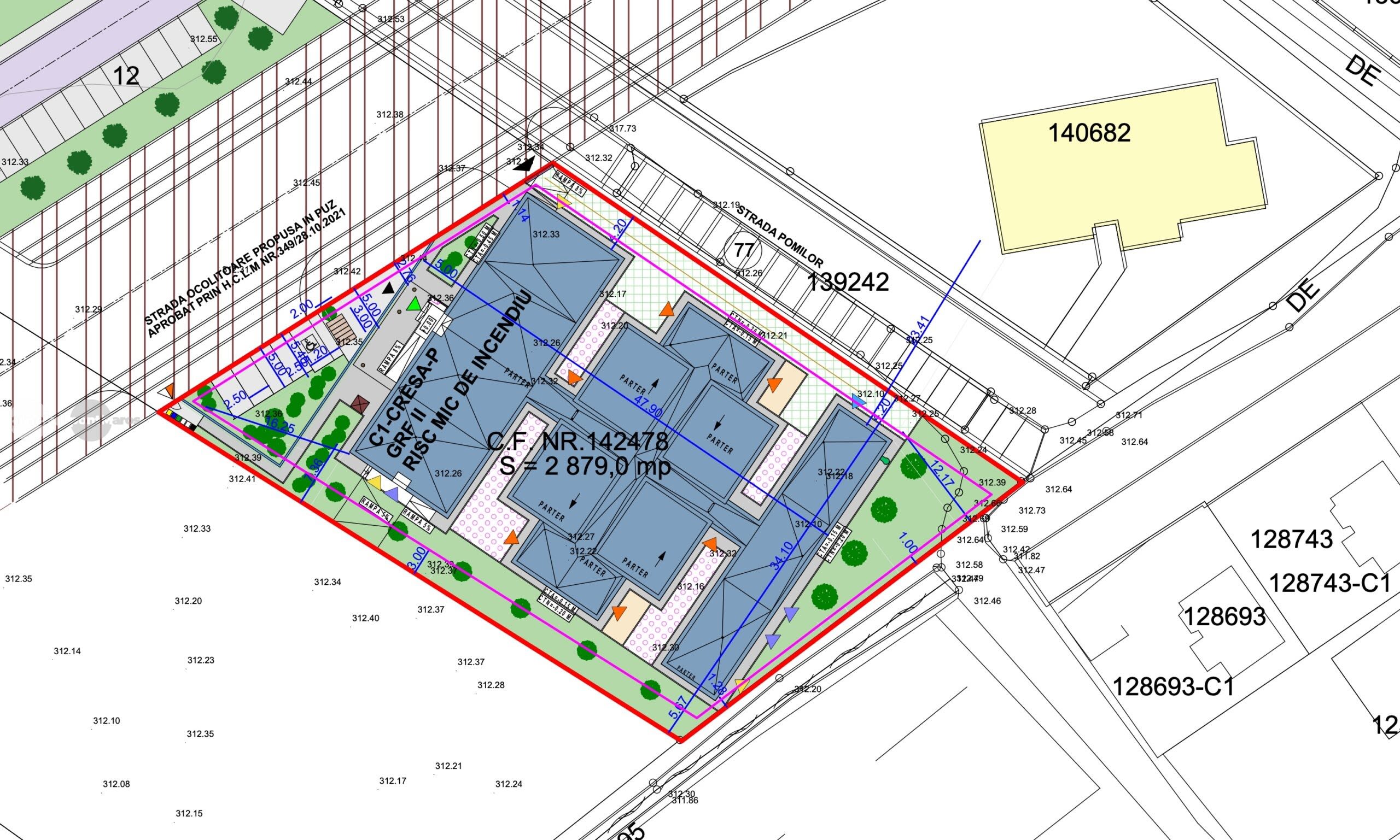 Primăria Târgu Mureș propune construirea unei creșe în cartierul Unirii