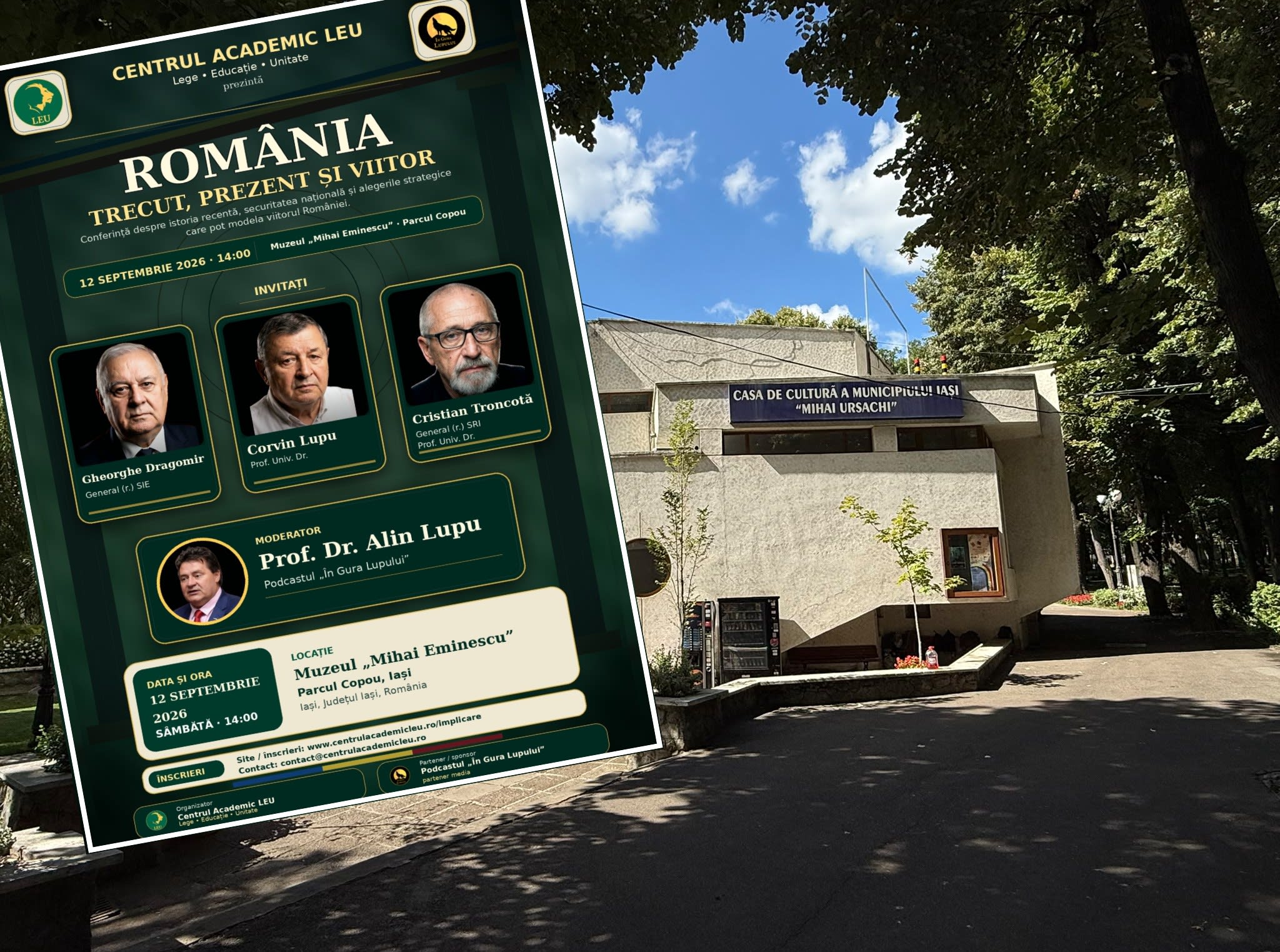 Casa de Cultură Mihai Ursachi din Iași, eveniment Casa de Cultură Mihai Ursachi din Iași, eveniment