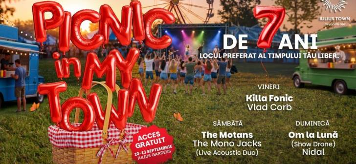 show de drone și concerte live la Iulius Town Timișoara