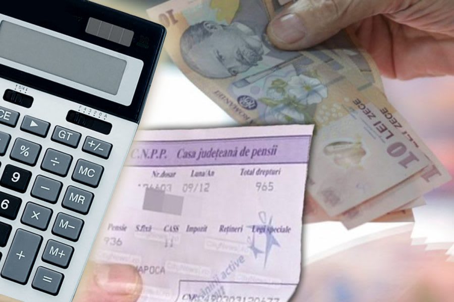 Circa un milion de pensionari primesc pensia minimă de 1.281 de lei