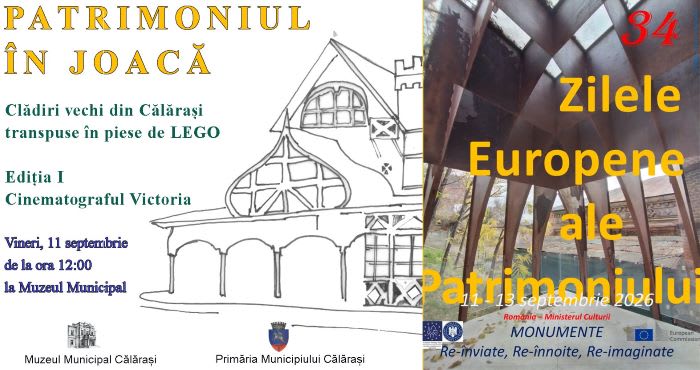 Clădire simbol din Parcul Central, reconstruită din piese LEGO Clădire simbol din Parcul Central, reconstruită din piese LEGO