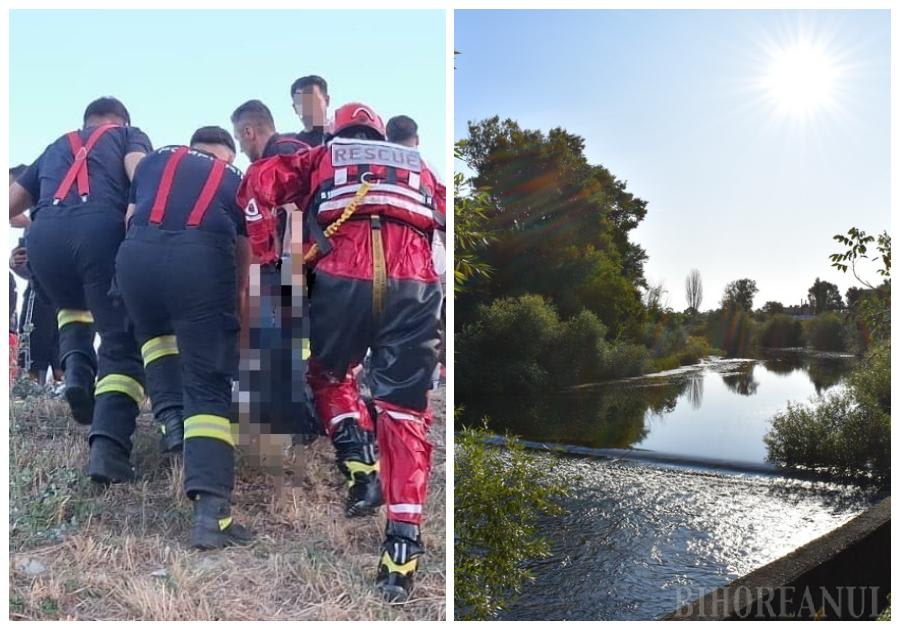 Polițiștii din Bihor au identificat bărbatul găsit mort în Crișul Repede