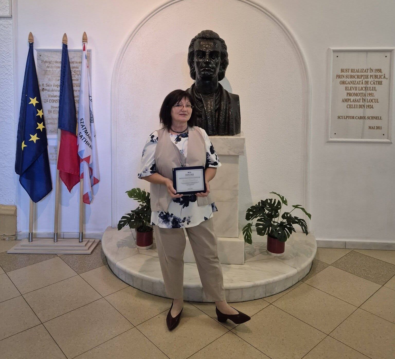 Prof. dr. Geta Cozma, distinsă la Gala Elevului Reprezentant din București