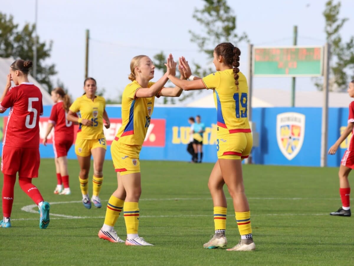 Paraschiva Moțco de la CSU Suceava a contribuit la victoria României U17 cu Moldova