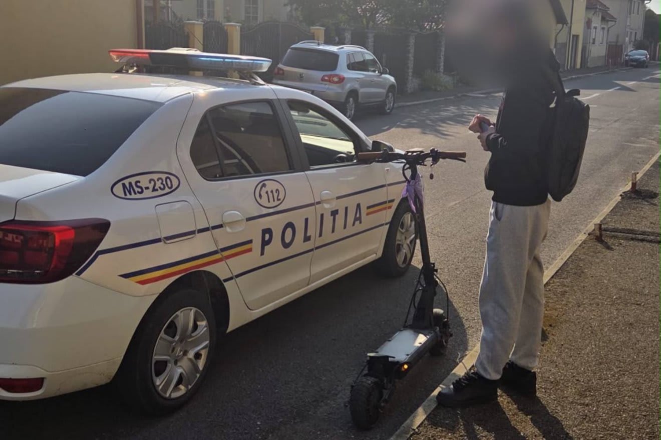 Polițiștii din Maros au verificat și sancționat kerékpăriști, roller și motocicliști