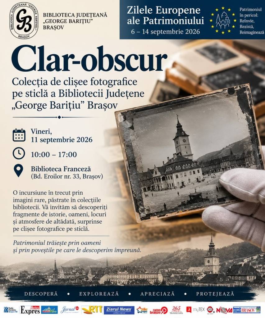 expoziție de clișee fotografice pe sticlă la biblioteca din Brașov expoziție de clișee fotografice pe sticlă la biblioteca din Brașov