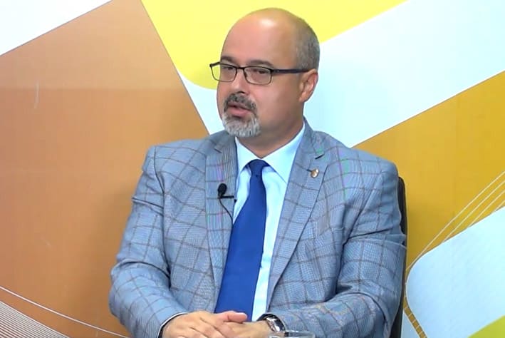 Emil Albotă și Gigel Știrbu în dezbatere politică Emil Albotă și Gigel Știrbu în dezbatere politică