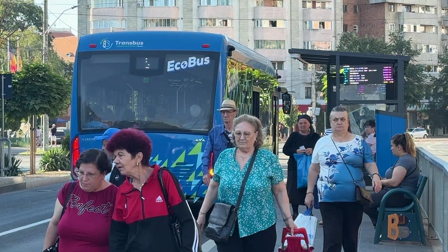Traseu nou de microbuze electrice în Orizont și Titulescu, încă în faza de studiu