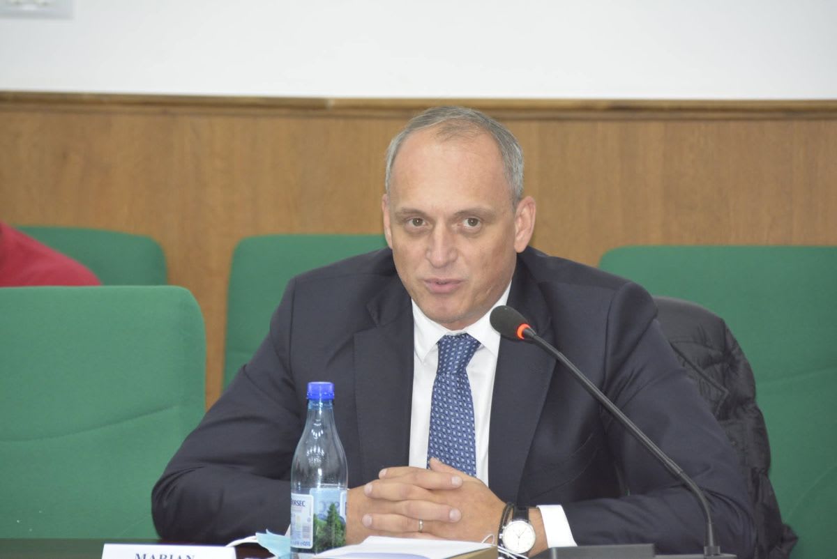 Dan Marian, fost vicepreședinte CJ Vaslui, în timpul anchetei Dan Marian, fost vicepreședinte CJ Vaslui, în timpul anchetei