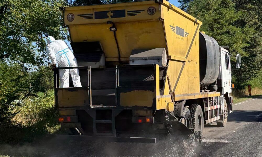 Lucrări de întreținere pe DJ 155C spre Mănăstirea Neamț continuă în septembrie 2026