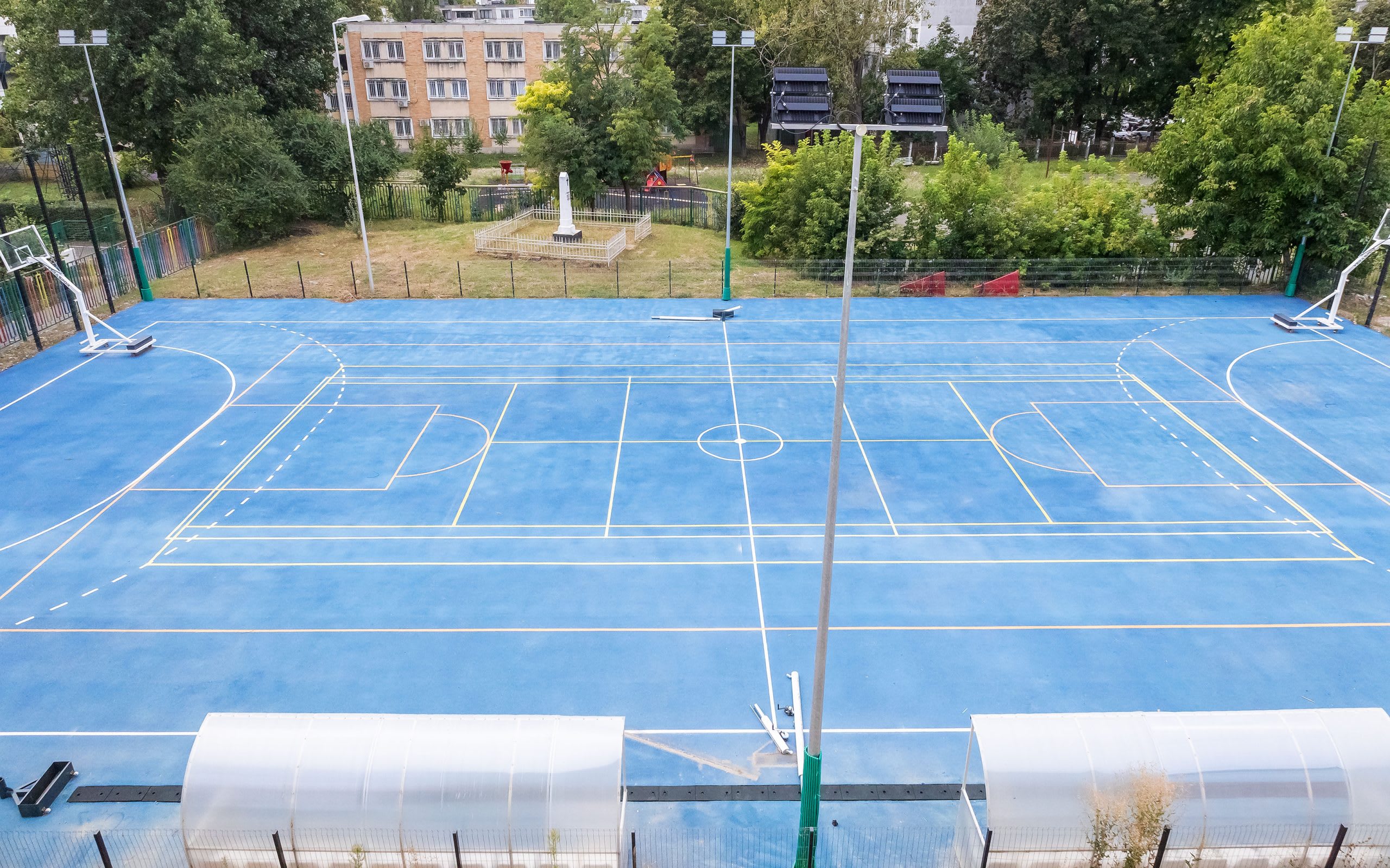 Investiție de peste 17 milioane de lei la Școala „Gheorghe Marinescu” din Galați pentru modernizare și dotări sportive