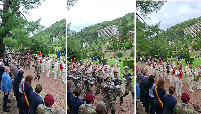 Eroii Primului Război Mondial, comemorați la Cireșoaia și Slănic-Moldova