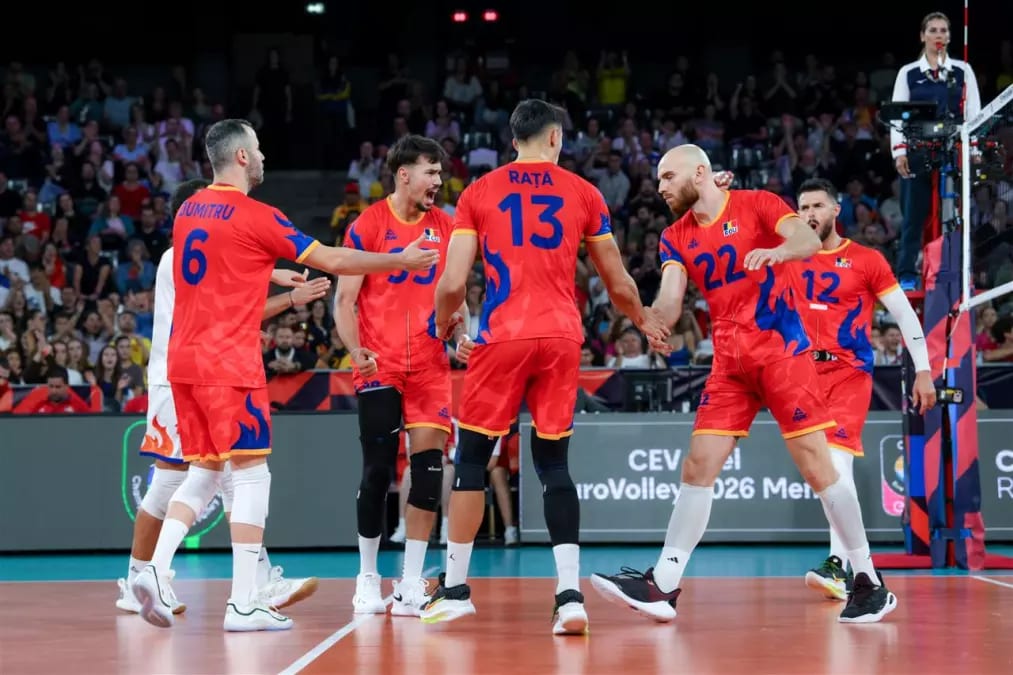 România a pierdut în fața Germaniei, scor 2-3, la Campionatul European de volei de la Cluj-Napoca
