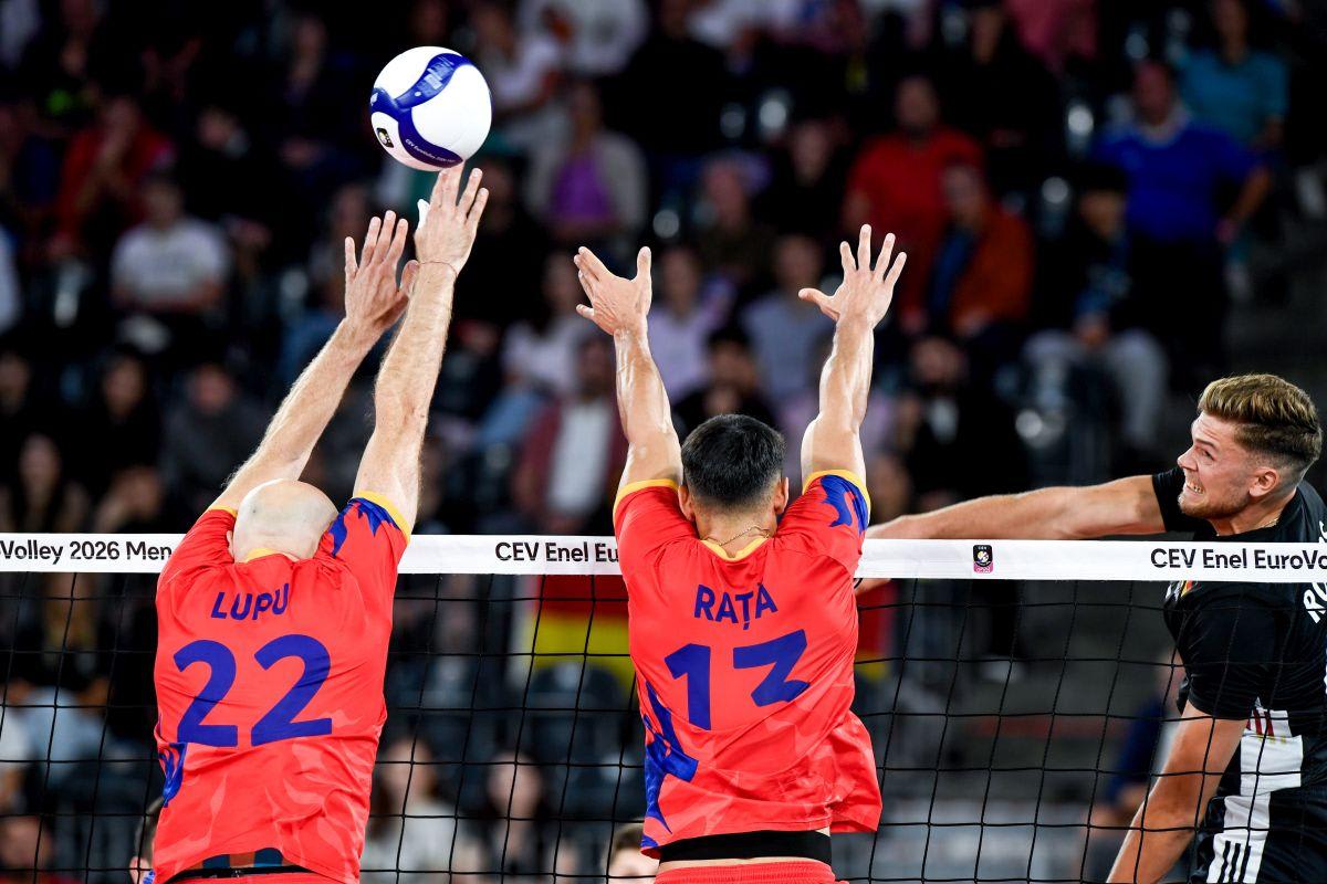 Volei masculin: România a pierdut dramatic în meciul cu Germania la EuroVolley 2026